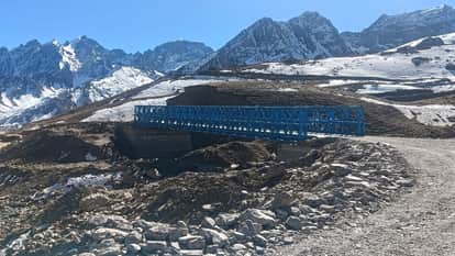 100-foot long Bailey bridge completed in six days in Adi Kailash