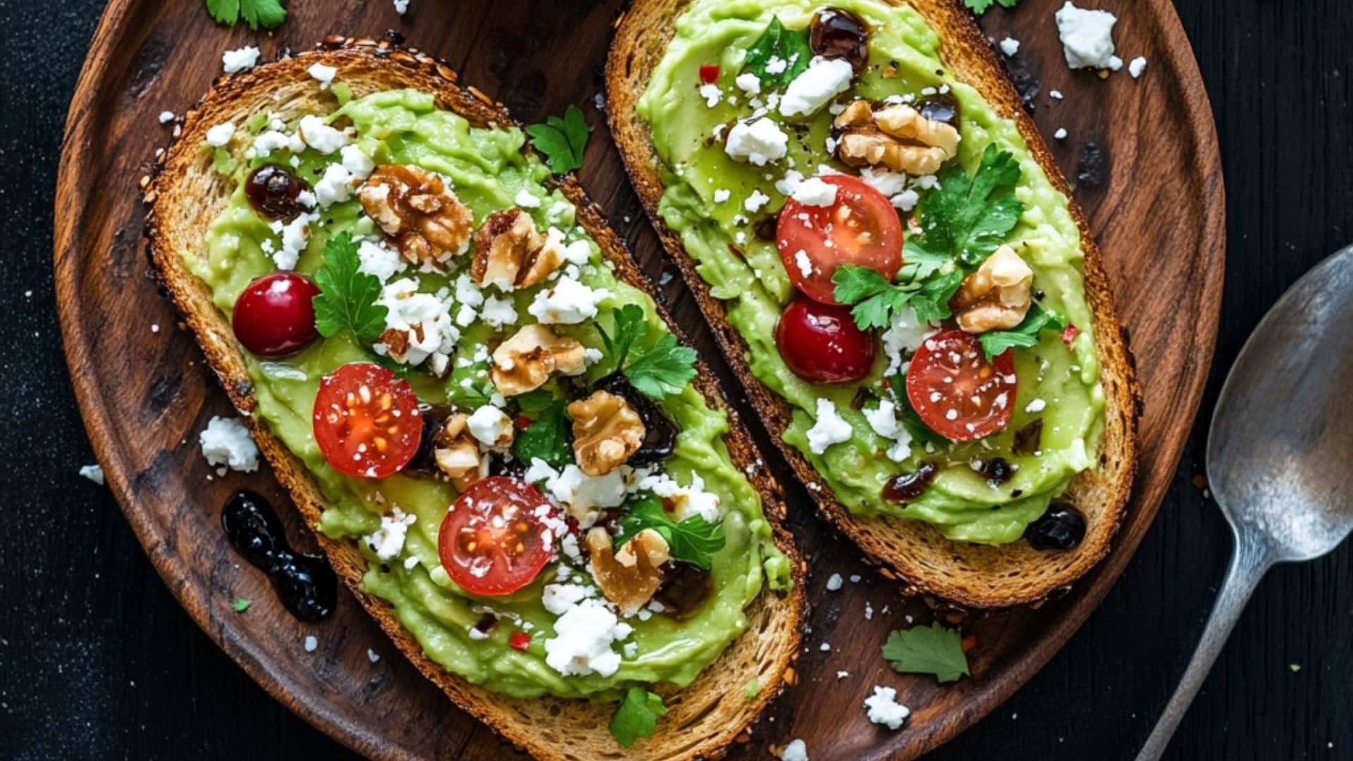 Avocado Toast Recipe In Hindi Simple Breakfast Ideas Avocado kese banaye