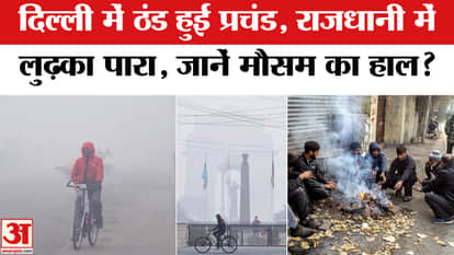 Delhi Cold Wave: Cold wave may hit Delhi and mercury may fall | Weather