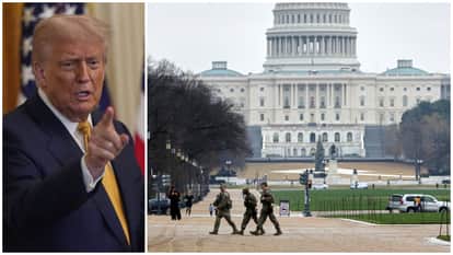 US President Donald Trump Blames Joe Biden and admin for Afghanistan Citizen settlement Washington Shooting