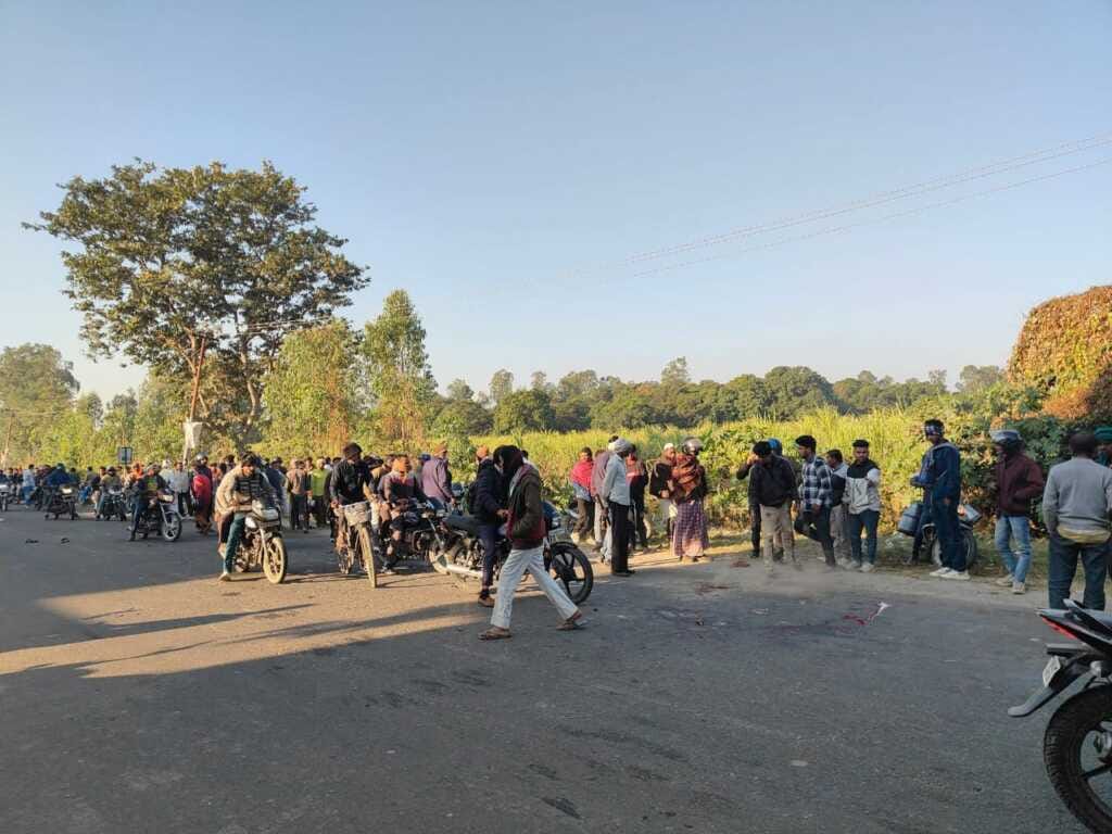 Haridwar Accident News Two brothers die after being hit by a truck in a head-on collision between two bikes