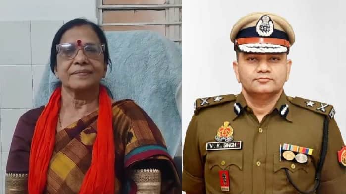 राज्य महिला आयोग की सदस्य अनीता गुप्ता और जेसीपी विनोद कुमार सिंह