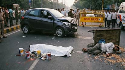 Two people crushed by a car in Delhi both died during treatment