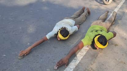 Dandavat Parikrama from Lucknow to Vrindavan to have darshan of Premananda