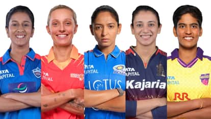 WPL 2026 Mega Auction: Womens Premiere League 2026 Complete Squad UP, Gujarat Giants, Mumbai Indians, RCB, DC