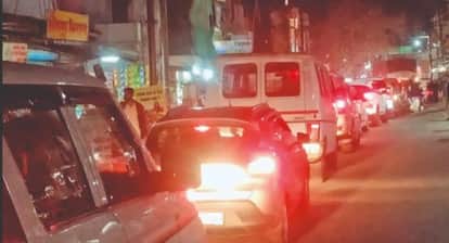 muzaffarpur massive traffic jam on nh57 and nh27 vehicles stuck for hours