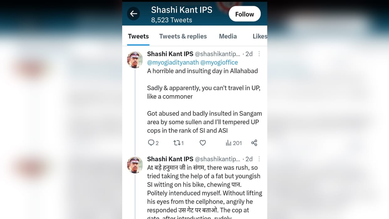 Former Punjab DGP accuses police of indecency, alleges misbehavior at Bade Hanuman Temple