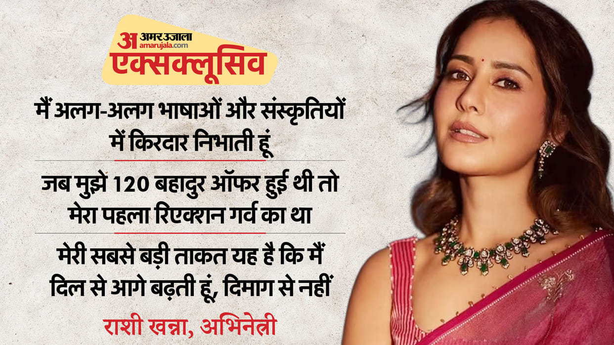rashii khanna exclusive interview on 120 bahadur farhan akhtar career journey personal life