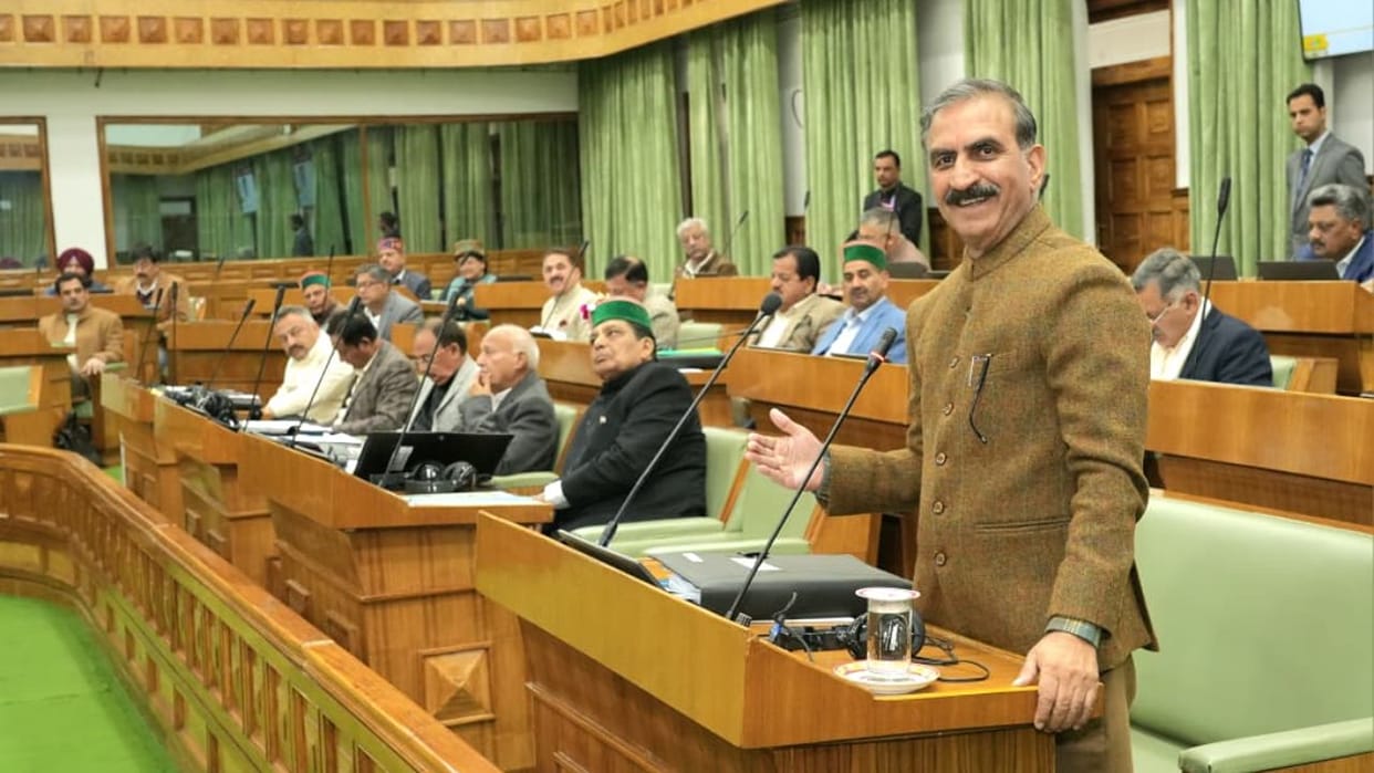 Himachal Assembly Session CM Sukhu said MLA Balbir verma has a good hold in Secretariat gave flats to many