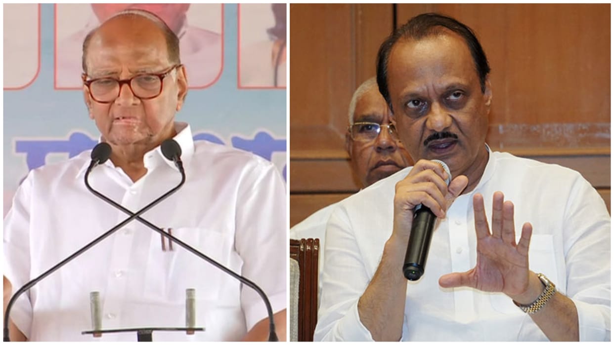ajit pawar meets sharad pawar after pune pimpri election defeat political activity intensifies