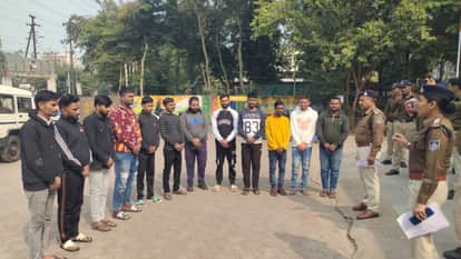 Bhopal News: Police in the capital made goons and criminals fill out dossier forms