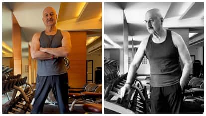 anupam kher fitness goals at the age of 70 share photos from gym