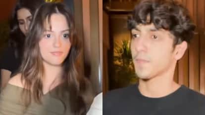 Amid Dating Rumour Aneet Padda And Ahaan Panday Party Together