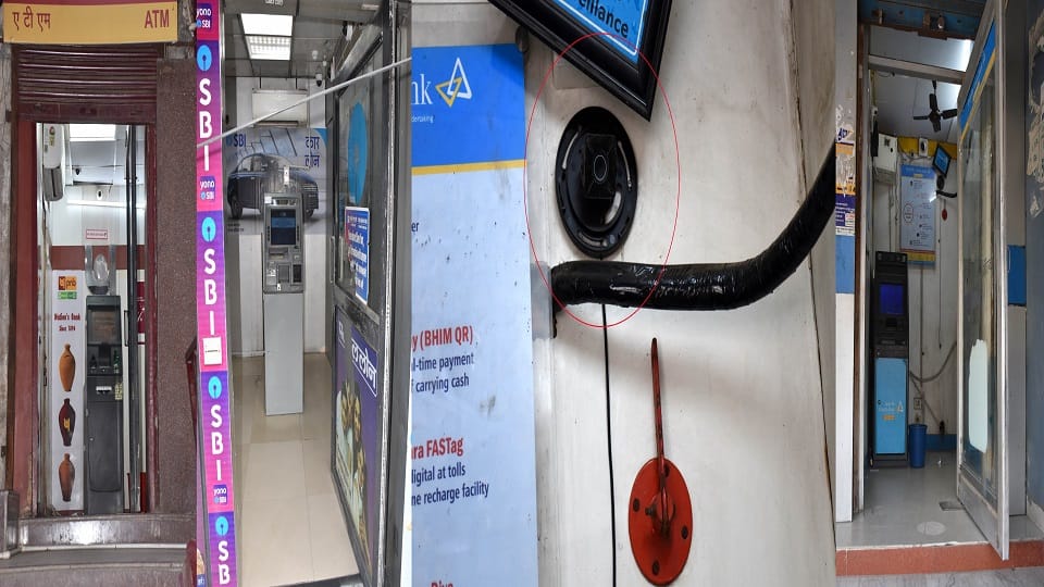 Security of ATM in Aligarh district