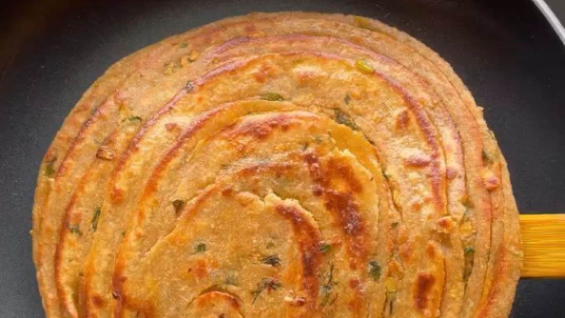 Garlic Paratha Recipe in winter Lahsun Ka Paratha Recipe disprj