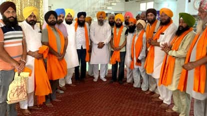 MLA Manvinder Singh Giaspura gave grant of Rs 3.30 crore to 109 villages for development works