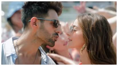 Tu Meri Main Tera Main Tera Tu Meri Jhootha Hi Sahi Title Track Song out now kartik aaryan ananya panday