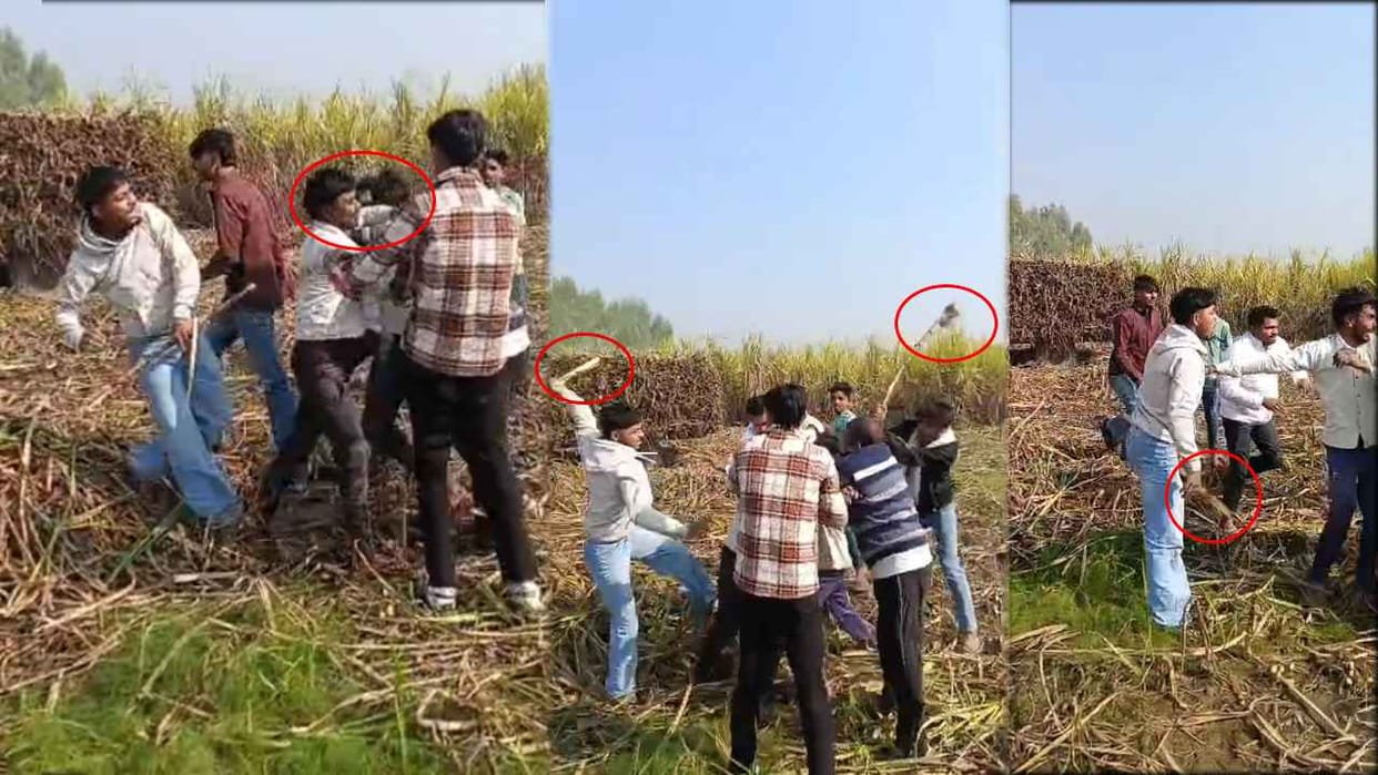 Two brothers working on a farm in Khurja were brutally beaten