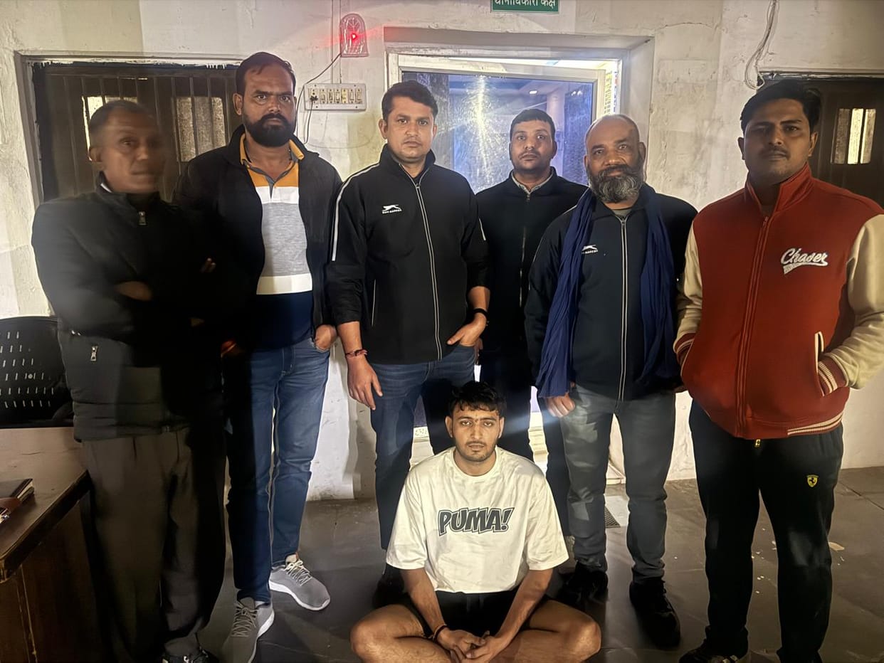 Jaipur News: Rajasthan’s AGTF Arrests 6161 Gang Boss Pradeep Gurjar After Stealth Operation in Gurgaon