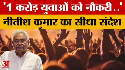Providing jobs and employment to 1 crore youth is the government's priority, said Nitish Kumar | Bihar