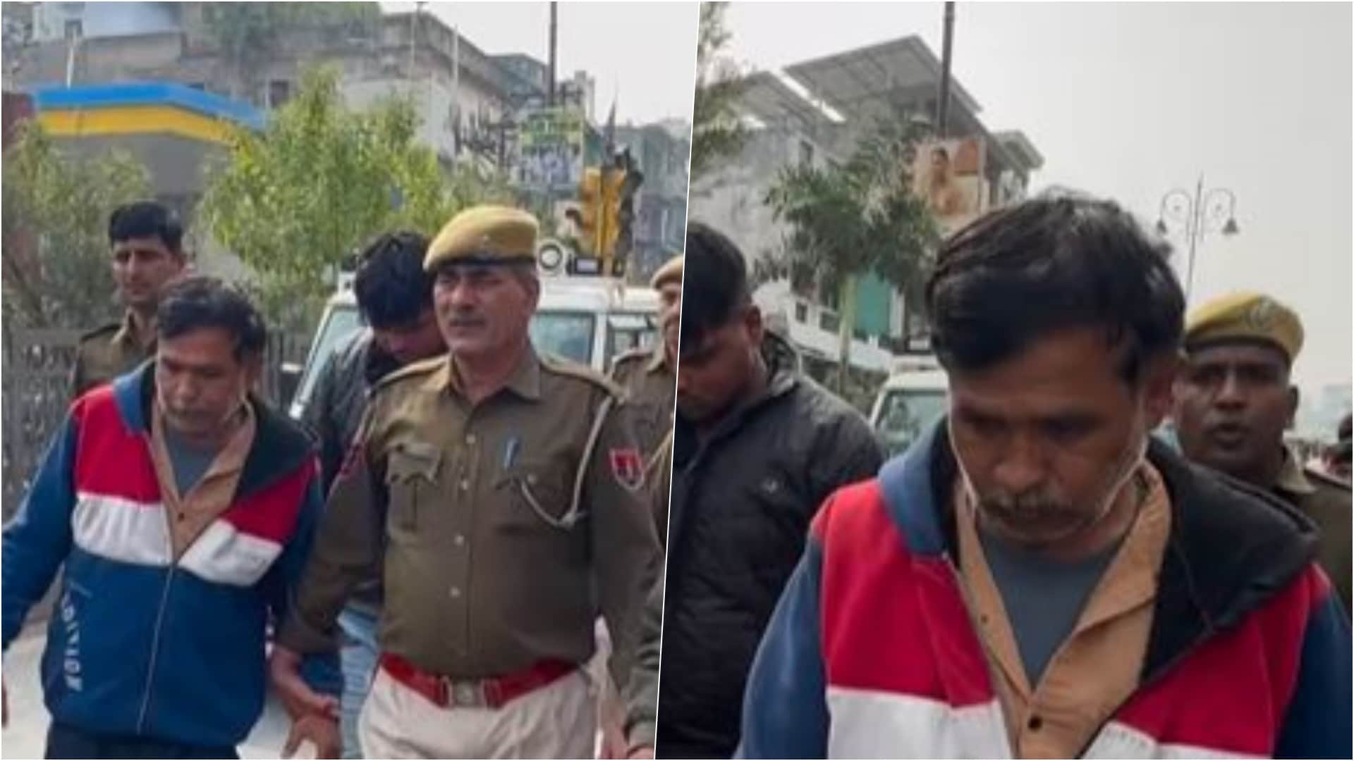 पुलिस ने फौजी के घर लूट करने वाले पांच आरोपियोंं का जुलूस निकाला