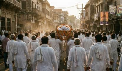 Municipal administration tightens its grip after attempts to cremate an effigy at Brajghat