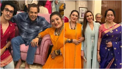 सुनीता आहूजा, धर्मेंद्र, यश और हेमा मालिनी