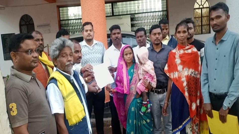 सड़क निर्माण कार्य शुरू करने की चेतावनी