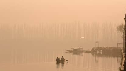 Pulwama was the coldest place in Jammu and Kashmir, with the night temperature dropping to minus 5.1 degrees C