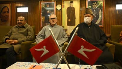 Discussion on the defeat in Budgam and Nagrota by-elections