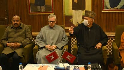 Discussion on the defeat in Budgam and Nagrota by-elections