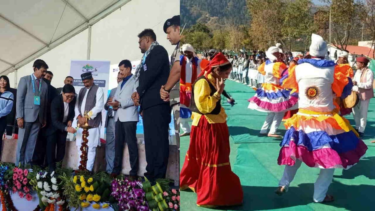International water sports begins in Tehri Lake adventure water sports competition Uttarakhand Sports