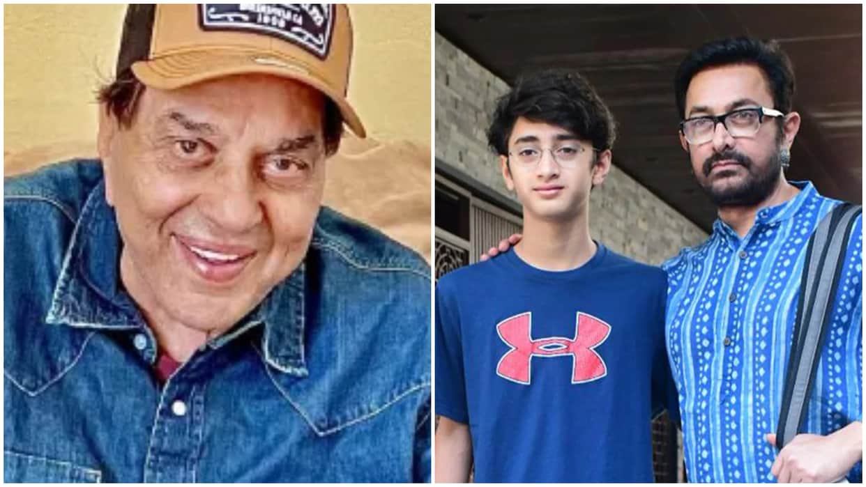 Aamir Khan remembers first meeting of his son Azad ro with dharmendra