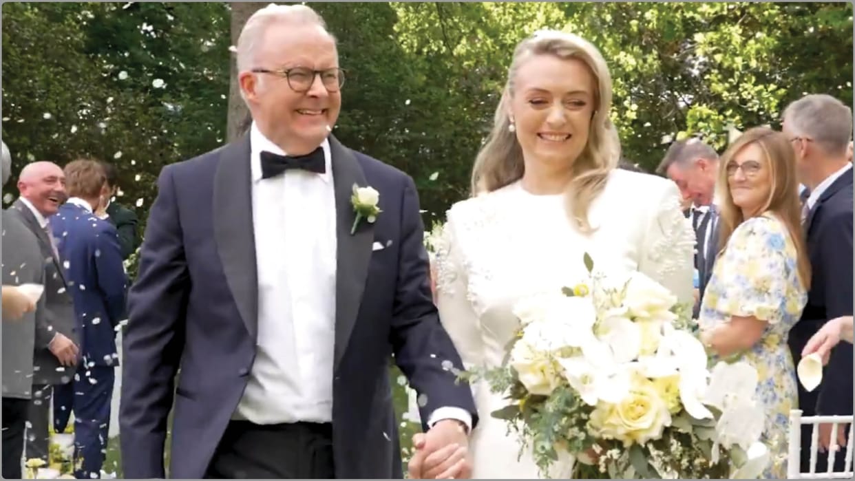 Australian PM Albanese ties knot again at the age of 62, marries a bride 16 years younger than him