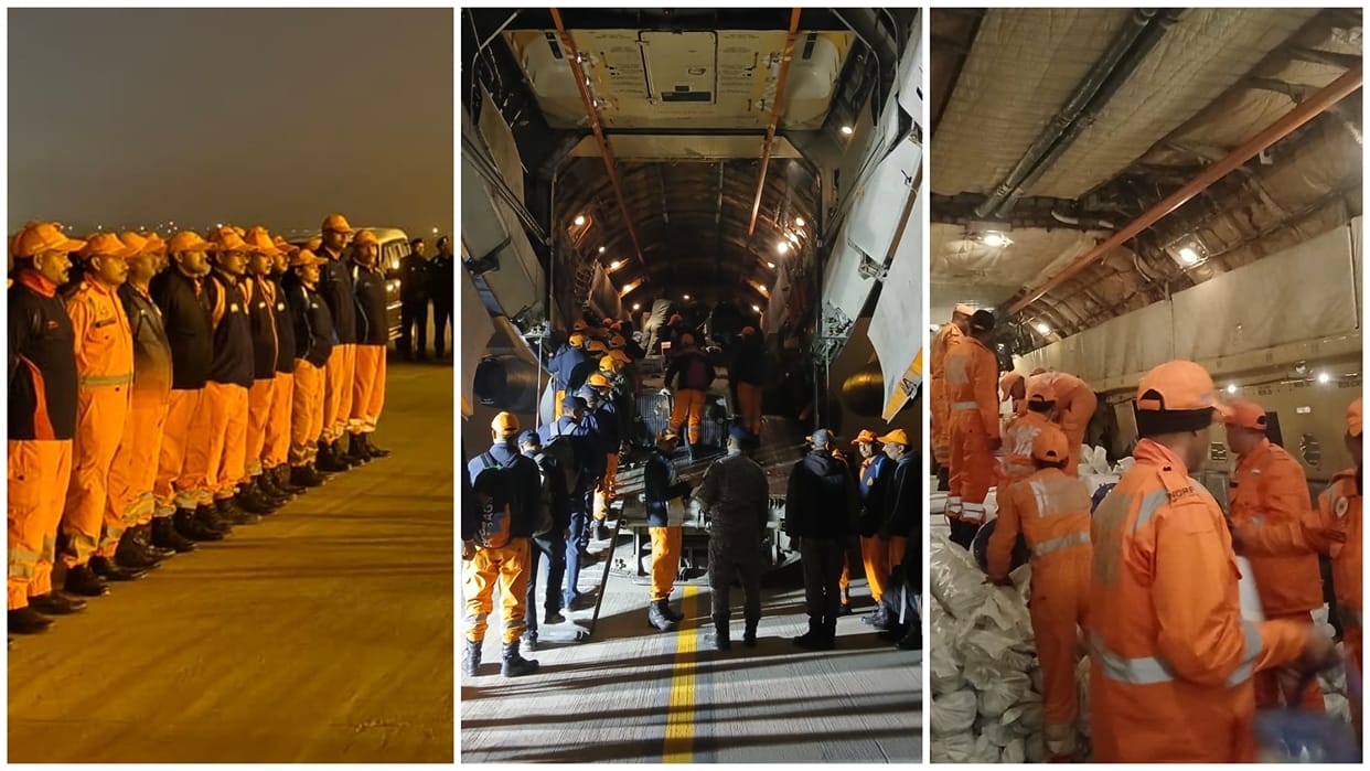 Cyclone Ditwah effect in Sri Lanka Indian Airforce Relief Material NDRF Operation Sagar Bandhu news and update