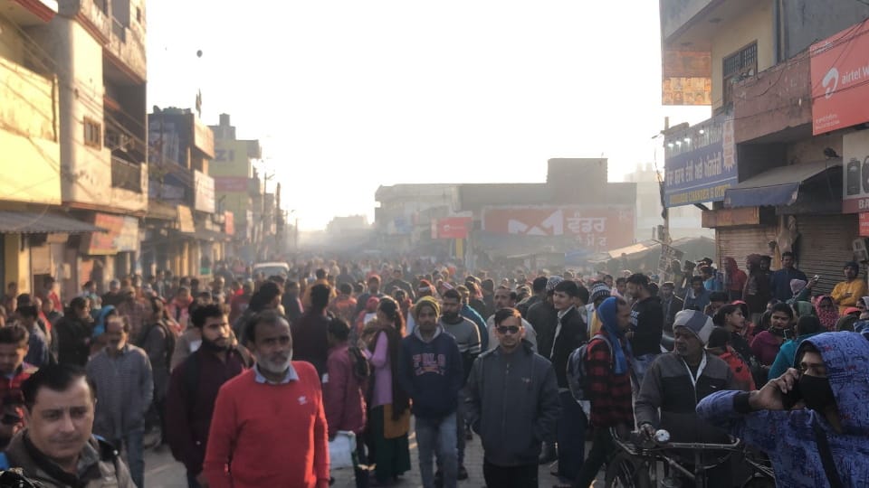 Girl child murder case in Jalandhar Protest demanding action against police who threatened