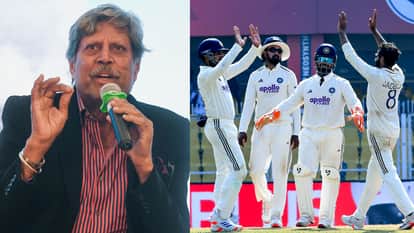 कपिल देव-भारतीय टेस्ट टीम