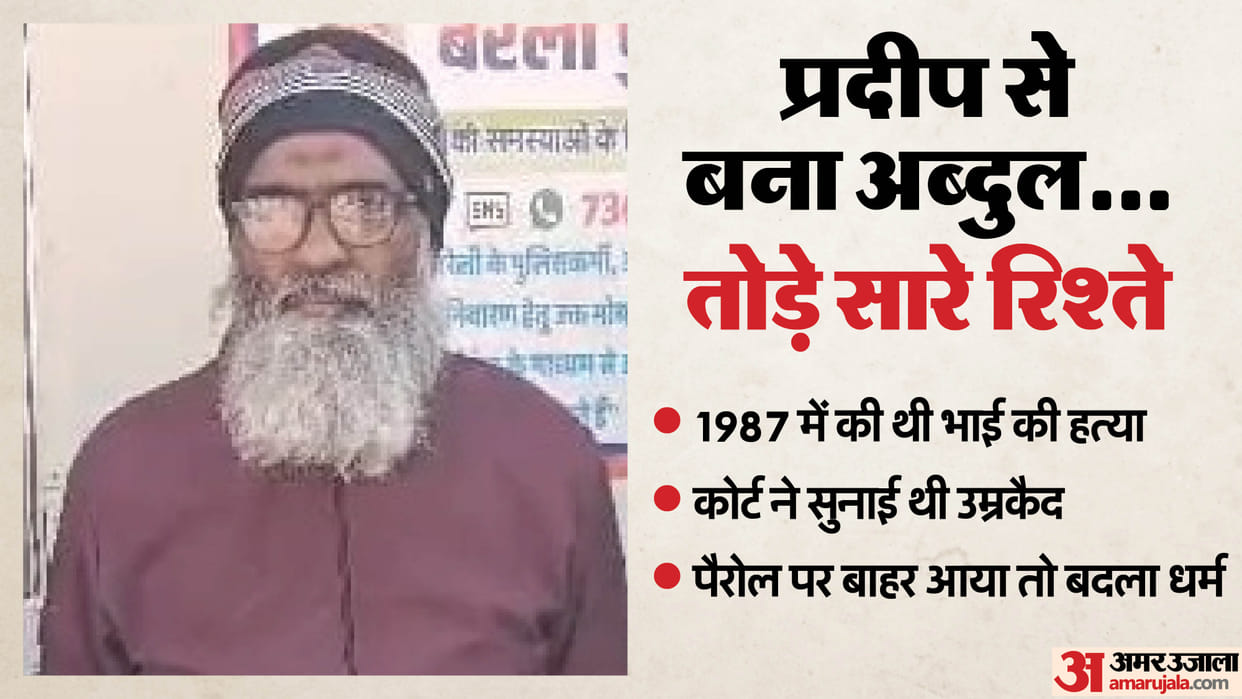 Convicted for his brother murder Pradeep changed his religion to hide his identity
