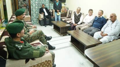 Kota News: Army Officers Meet Education Minister Madan Dilawar,Discuss Plans for Defense Training for Students