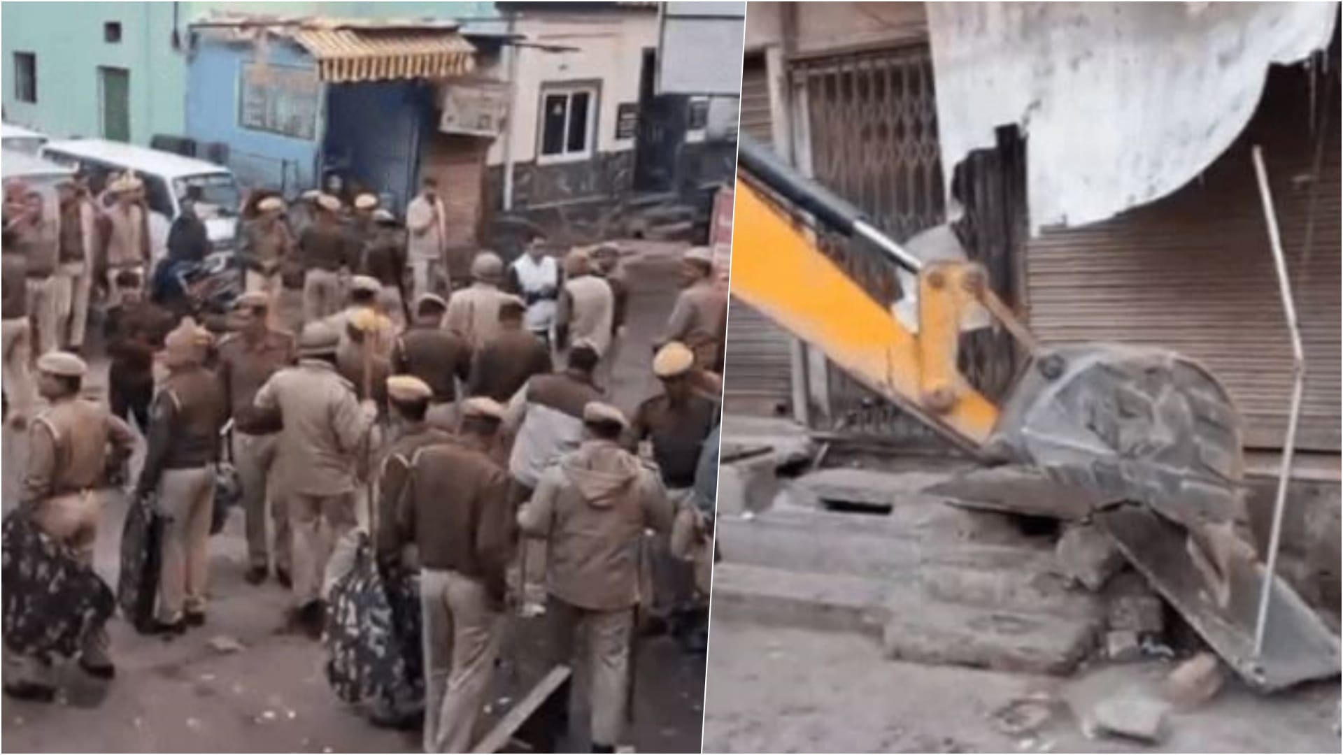 अवैध अतिक्रमणों पर नगर निगम की कार्रवाई