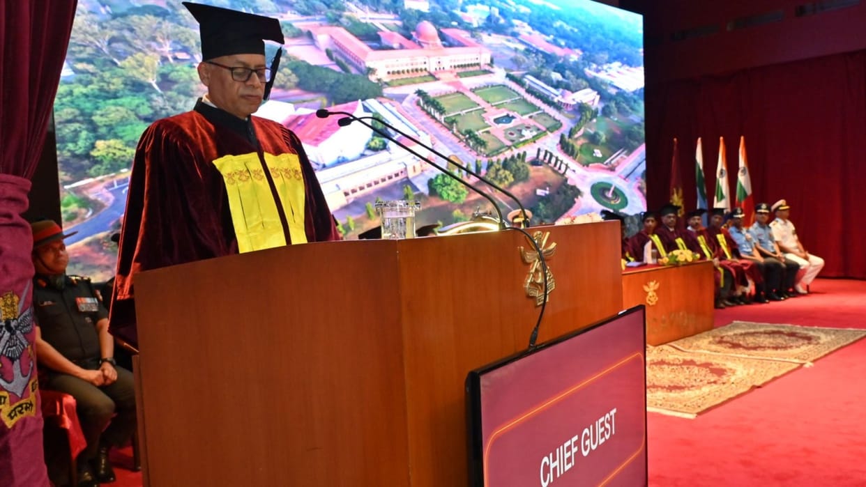 NDA Convocation UPSC chief Says Wars will won with technology nation searches for direction you on focus