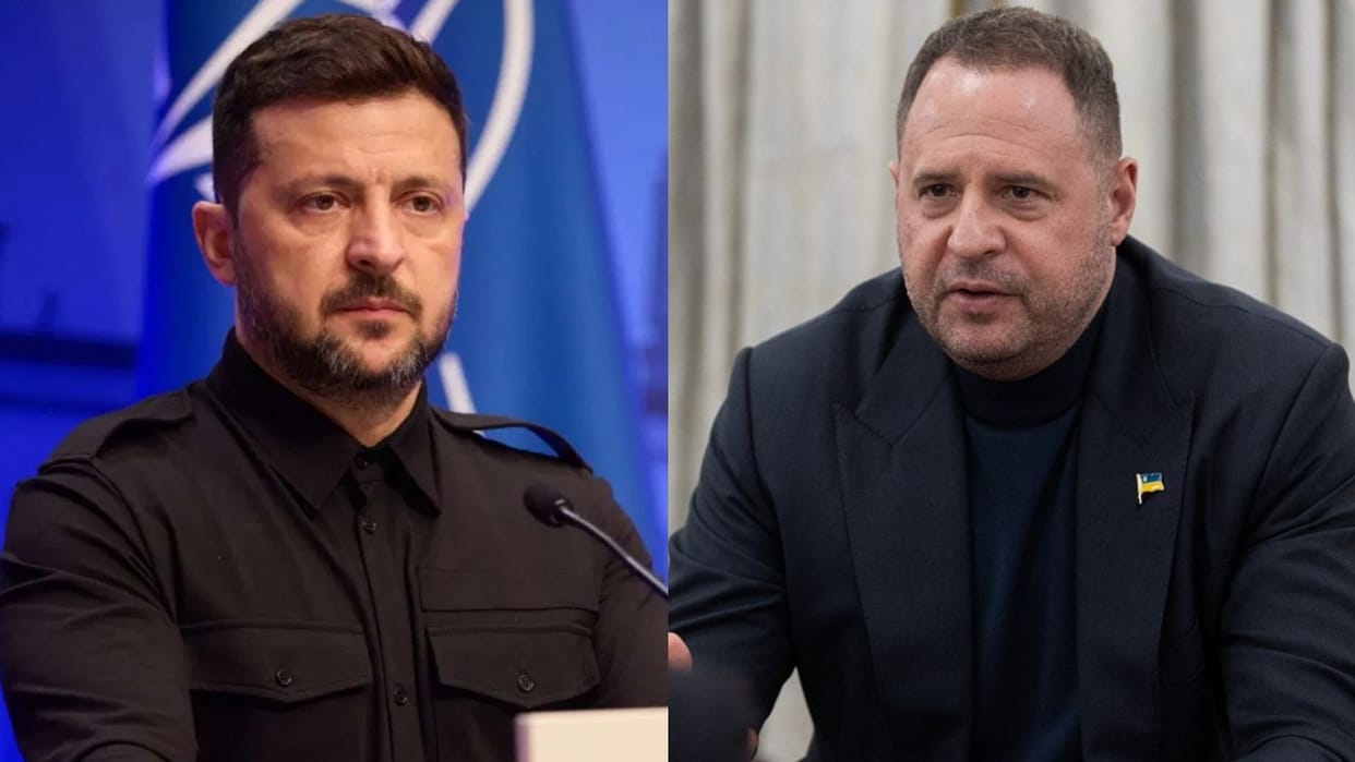 Zelenskiy Ukraine crisis Andriy Yermak peace negotiator resignation kickback investigation wartime crisis