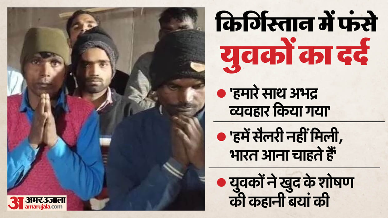 12 youths from Pilibhit stuck in kyrgyzstan for two months are asking for help by releasing a video