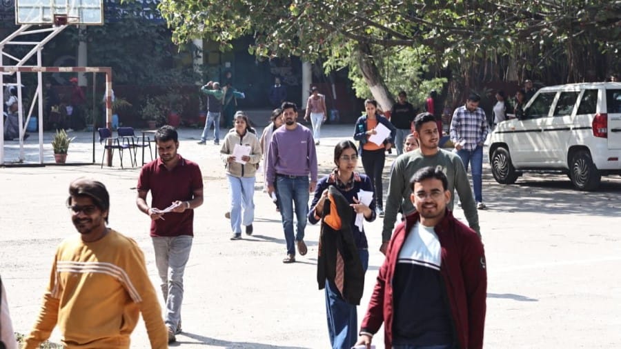 Indore news UPSC Common Recruitment Test held at 21 centers with strict security and face verification