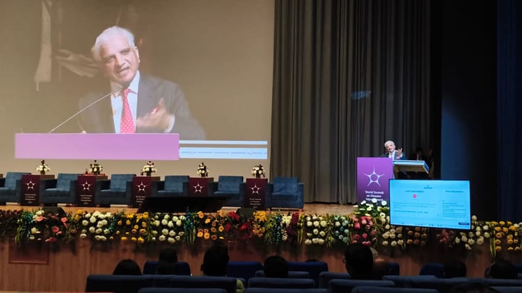 आपदा प्रबंधन वैश्विक सम्मेलन: राजेंद्र सिंह बोले- आपदाओं से बचाव करना है तो हमें योद्धा बनना होगा