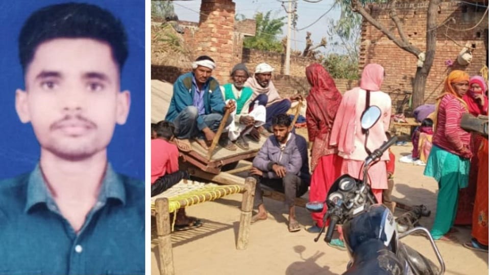 UP: Dead bodies of a loving couple found hanging from the same tree in Bijnor, the girl's marriage was fixed