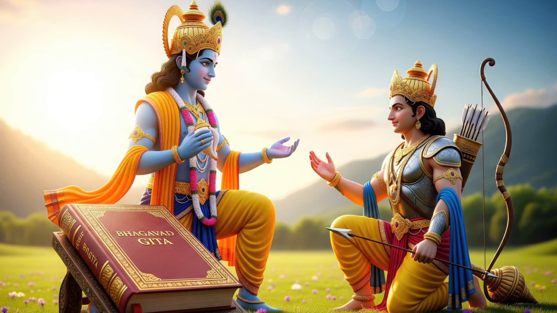 Life lessons from Bhagavad Gita to overcome overthinking know motivational quotes in hindi