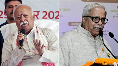 मोहन भागवत, आरएसएस प्रमुख / सुरेश भैय्याजी जोशी, वरिष्ठ आरएसएस नेता
