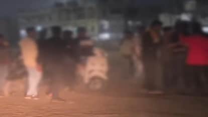 Entered Vaibhav Homes premises and vandalized 18 vehicles was creating ruckus in the city in Korba