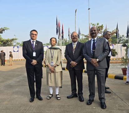 Vision 2047: MP DGP Kailash Makwana gave a presentation on crime prevention, public trust, and 'drug distancin